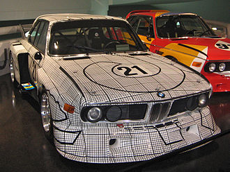 Frank Stella BMW Art Car 1976