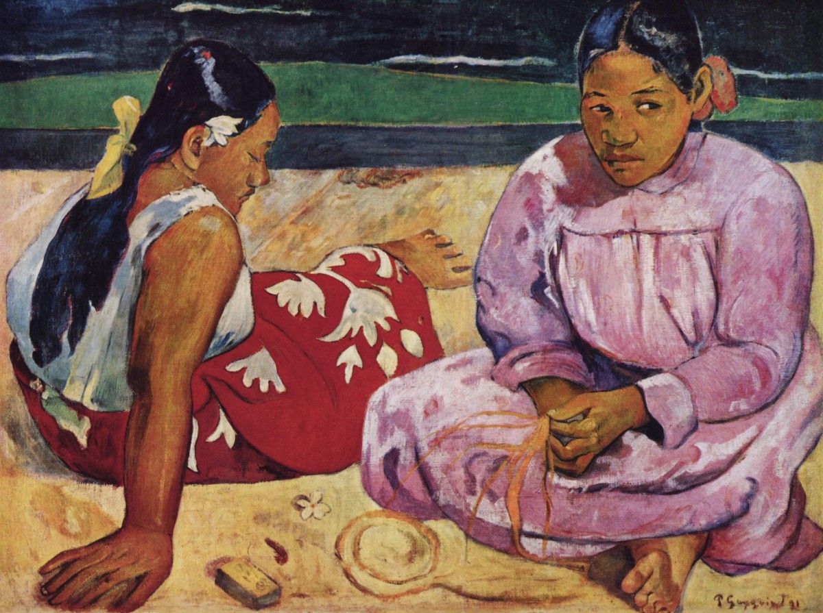 Paul Gauguin, Frauen am Strand, 1891