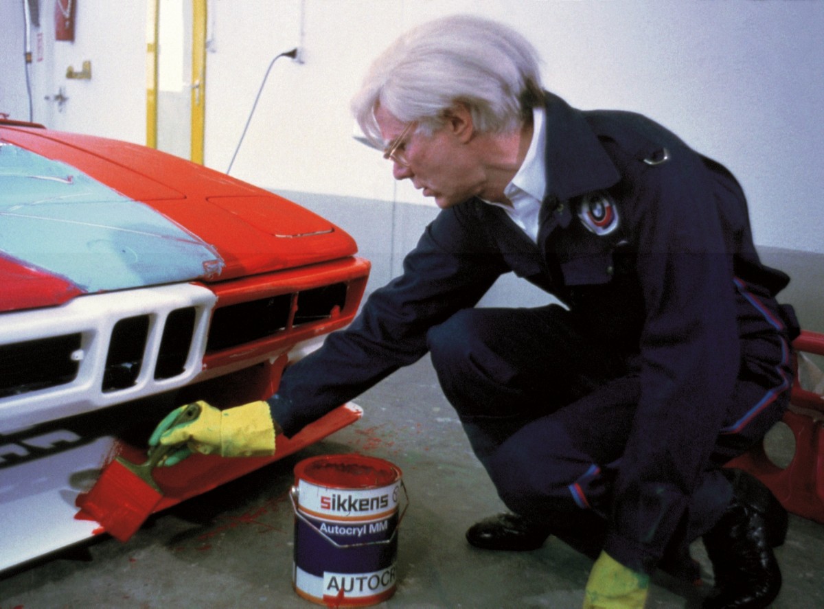 Andy Warhol, BMW Art Car, 1979 - BMW M1 Gruppe 4 Rennversion (c) BMW AG