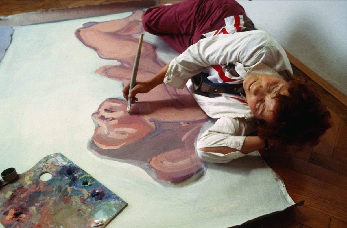 Maria Lassnig, 1983. Foto Westermann