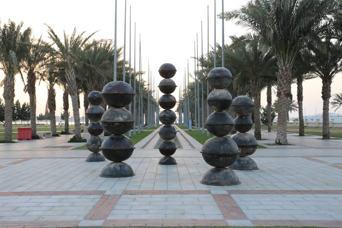 Jeddah Sculpture Museum: Maha Mallouh, Food For Thought, Abraj 2016