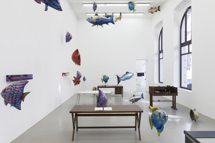 Meyer Kainer Galerie, Installationsansicht curated by 2017