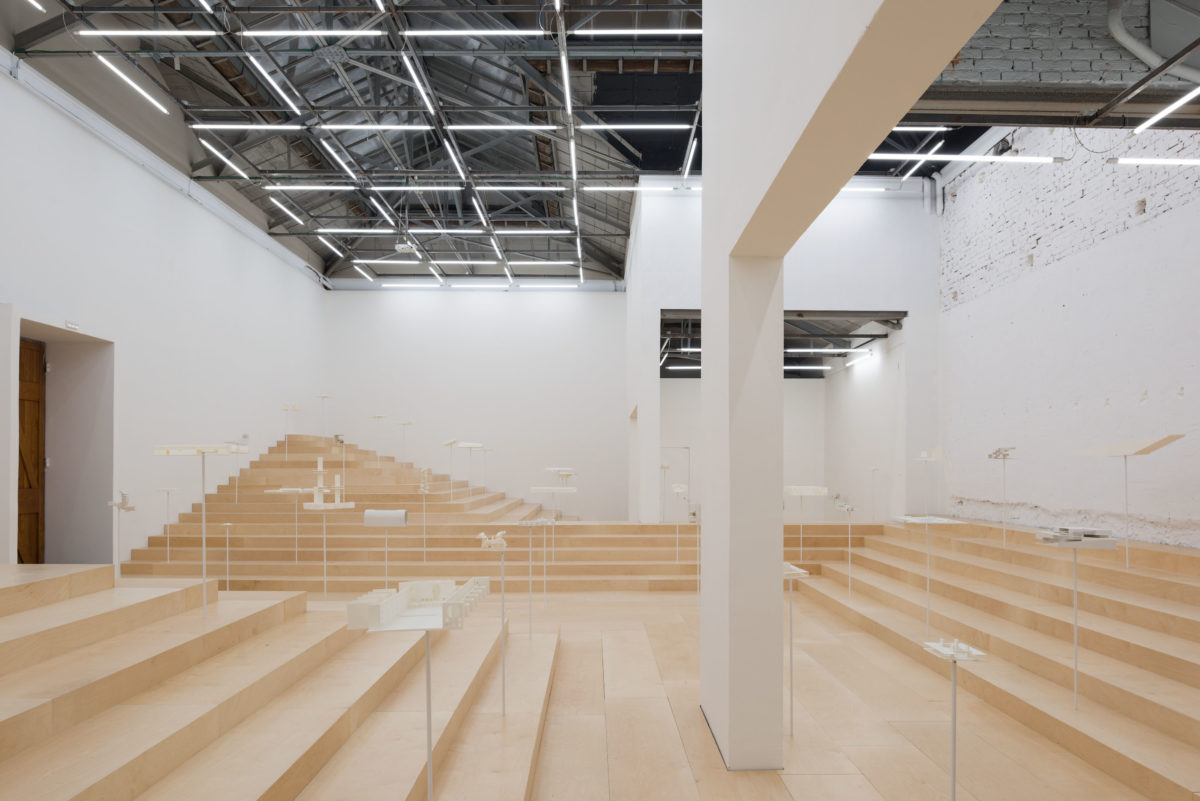 The School of Athens, Neiheiser Argyros. Foto Ugo Carmeni. 16. Architecture Biennale 2018