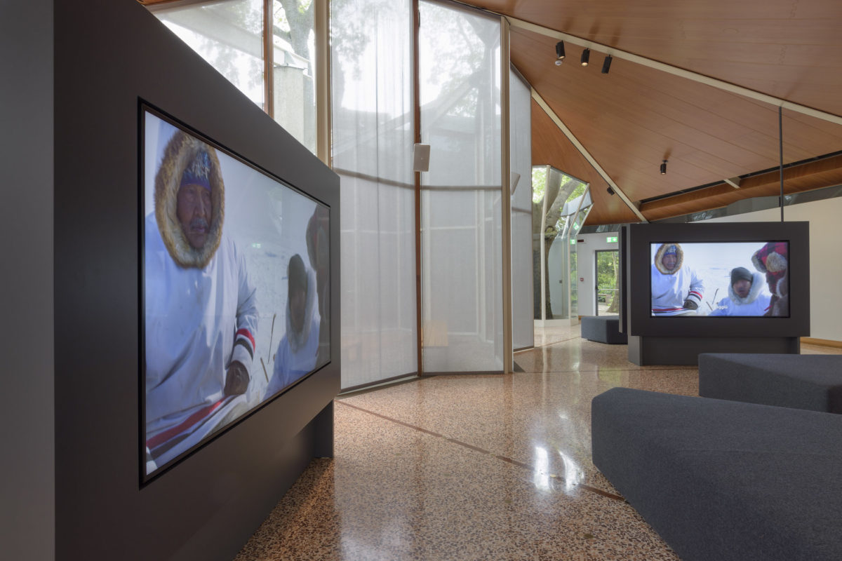 Isuma, 2019. Installation view at the Canada Pavilion for the 58th International Art Exhibition - la Biennale di Venezia, May 2019. Foto Francesco Barasciutti
