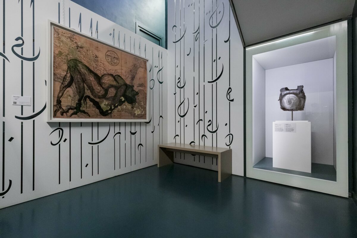 Zehra Dogan, Kurdistan 2, 2020, im MAO Museo d’Arte Orientale, Turin. Photo: Perottino – Piva / Artissima 2020, Prometeo Gallery Ida Pisani