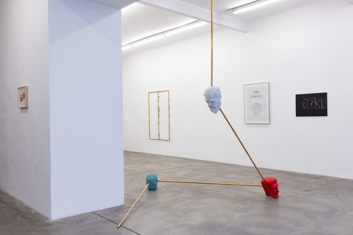 Galerie Martin Janda: "Reroute—Reorient" curated by Asier Mendizabal (9.9. - 18.10.2022) Foto: eSeL.at - Lorenz Seidler